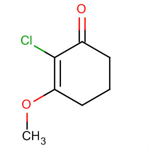 2-Cyclohexen-1-one, 2-chloro-3-methoxy-结构式