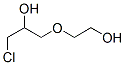 1-chloro-3-(2-hydroxyethoxy)propan-2-ol结构式