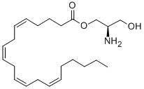 Structure of N-[(2-HYDROXY-1-HYDROXYMETHYL)ETHYL]-5Z,8Z,11Z,14Z-EICOSATETRAENAMIDE