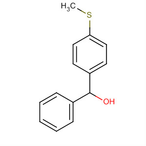 Structure of Benzenemethanol, 4-(methylthio)-a-phenyl-