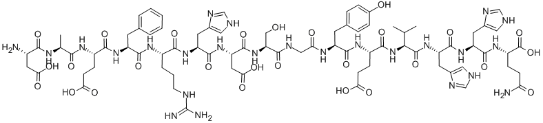 Structure of AMYLOID BETA-PROTEIN (1-15)