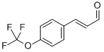 Structure of 4-(TRIFLUOROMETHOXY)CINNAMIC ALDEHYDE