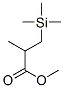 Structure of 2-Methyl-3-(trimethylsilyl)propanoic acid methyl ester