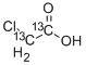 Structure of ACETIC-13C2 ACID