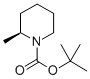 Structure of (S)-(+)-N-TBOC-2-METHYLPIPERIDINE