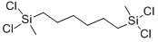 Structure of 1,6-BIS(DICHLOROMETHYLSILYL)HEXANE