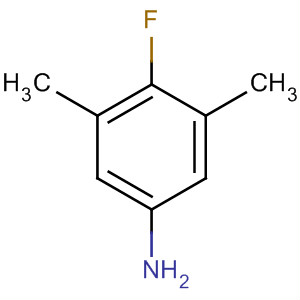 4-氟-3,5二甲基苯胺, JRD结构式