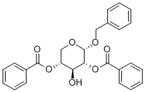 Benzyl 2,4-di-O-benzoyl-a-D-xylopyranoside结构式