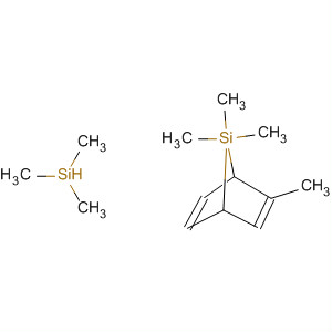 Structure of Silane, (2-methyl-2,5-cyclohexadiene-1,4-diyl)bis[trimethyl-