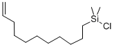 Structure of 10-UNDECENYLDIMETHYLCHLOROSILANE