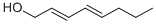 Structure of 2,4-OCTADIEN-1-OL