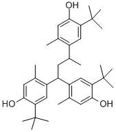 Structure of 1,1,3-TRIS(2-METHYL-4-HYDROXY-5-TERT-BUTYLPHENYL)BUTANE