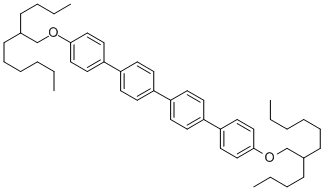 Structure of 4,4-bis[(2-butyloctyl)oxy]-1,1:4,1:4,1-quaterphenyl