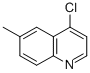 Chemical structure of 4-Chloro-6-methylquinoline