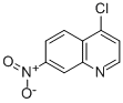 Chemical structure of 4-CHLORO-7-NITROQUINOLINE