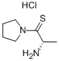 Structure of (S)-2-Amino-1-(pyrrolidin-1-yl)propane-1-thione hydrochloride