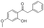 Structure of 1-(2-Hydroxy-4-methoxyphenyl)-2-phenylethanone