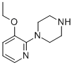 Structure of Piperazine, 1-(3-ethoxy-2-pyridinyl)