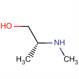 1-Propanol, 2-(methylamino)-, (2R)-结构式