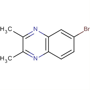 Structure of QUINOXALINE, 6-BROMO-2,3-DIMETHYL-