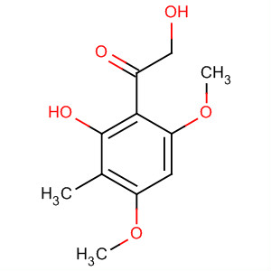Structure of Ethanone, 2-hydroxy-1-(2-hydroxy-4,6-dimethoxy-3-methylphenyl)-