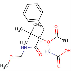 Structure of Carbamic acid, [2-(methoxymethylamino)-2-oxo-1-(phenylmethyl)ethyl]-,1,1-dimethylethyl ester