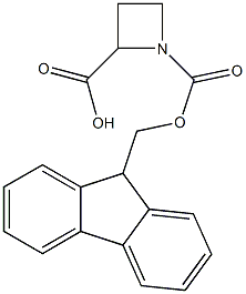 Structure of 1-Fmoc-2-azetidinecarboxylic acid