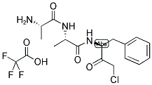 Structure of ALA-ALA-PHE-CHLOROMETHYLKETONE TFA