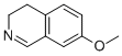 Structure of Isoquinoline, 3,4-dihydro-7-methoxy-