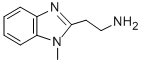 Structure of 1H-Benzimidazole-2-ethanamine,1-methyl-