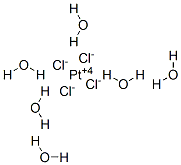 Structure of CHLOROPLATINIC ACID HEXAHYDRATE