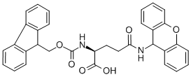 N-FMOC-N-XAN-D-谷氨酰胺结构式