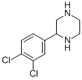 Structure of 2-(3,4-DICHLORO-PHENYL)-PIPERAZINE