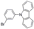 Structure of 9H-Carbazole, 9-(3-bromophenyl)-