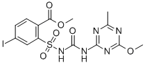 Structure of Iodosulfuron-methyl