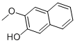 Structure of 3-METHOXY-2-NAPHTHOL  97