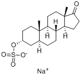 Structure of ANDROSTERONE SULFATE SODIUM CRYSTALLINE