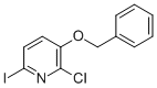 Structure of 3-BENZYLOXY-2-CHLORO-6-IODOPYRIDINE
