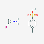 Structure of (1S, 2R)-2-FLUOROCYCLOPROPYLAMINE 4-METHYLBENZENESULFONATE