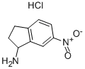 Structure of 1-AMINO-6-NITROINDAN HYDROCHLORIDE