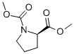 METHYL-R-N-(METHOXY CARBONYL)-PROLINE ESTER结构式