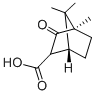 Structure of (+)-CAMPHORCARBOXYLIC ACID