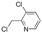 Structure of PYRIDINE,3-CHLORO-2-(CHLOROMETHYL)-