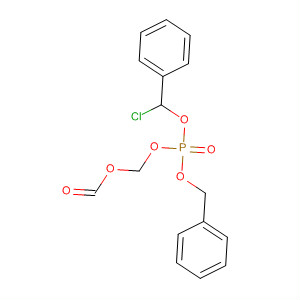 2,4,6-Trioxa-3-phosphaheptan-7-oyl chloride,1-phenyl-3-(phenylmethoxy)-, 3-oxide结构式