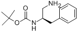 Structure of Carbamic acid, [(1R)-1-(aminomethyl)-2-phenylethyl]-, 1,1-dimethylethylester