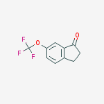 Structure of 2,3-Dihydro-6-(trifluoromethoxy)-1H-inden-1-one
