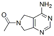 Structure of 4-AMINO-6-ACETYL-5,7-DIHYDRO-PYRROLO[3,4-D]PYRIMIDINE