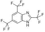 Structure of 2,4,6-TRIS(TRIFLUOROMETHYL)-BENZIMIDAZOLE