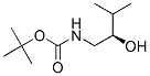 Structure of CARBAMIC ACID [(2R)-2-HYDROXY-3-METHYLBUTYL]-,TERT-BUTYL ESTER