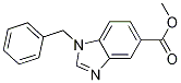 Structure of Methyl 1-benzylbenzoiMidazole-5-carboxylate